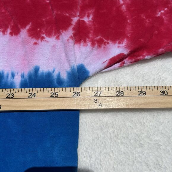 Vintage 2004 Liquid Blue – Grateful Dead Tye Dye t-Shirt Size 3XL Red White Blue - Picture 4 of 7